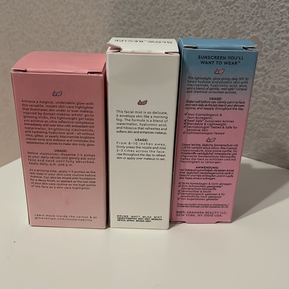 Glow recipe serum and sunscreen BOXES - Picture 2 of 2